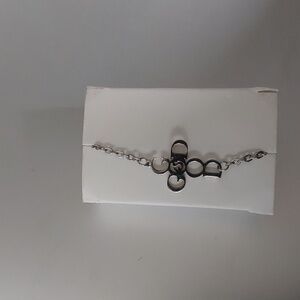 GOD IS good, Stainless steel Cross BRACELET/anklet 8 Inches